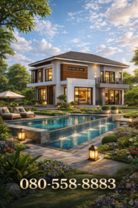 ออกแบบบ้านสไตล์โมเดิร์น-ลักชูรี่-โดย-Functionhouse หรือ ผลงานรีโนเวทบ้านเก่า-30ปี-ประสบการณ์สถาปนิก