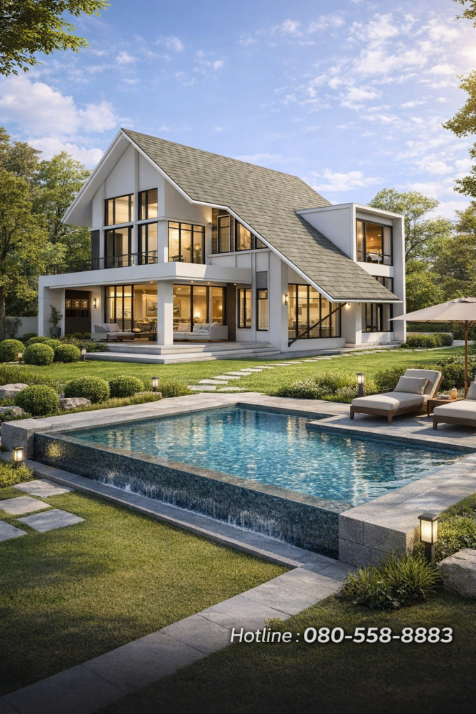 ออกแบบบ้านสไตล์คอนเทมโพลารี่-ลักชูรี่-โดย-Functionhouse หรือ ผลงานรีโนเวทบ้านเก่า-30ปี-ประสบการณ์สถาปนิก